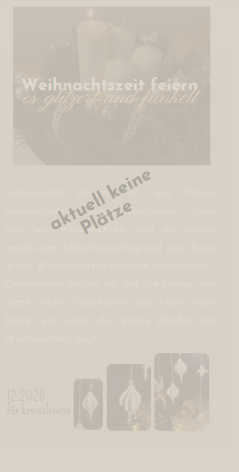 Weihnachtszeit